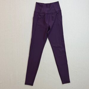 Women's Purple High-Waisted Leggings